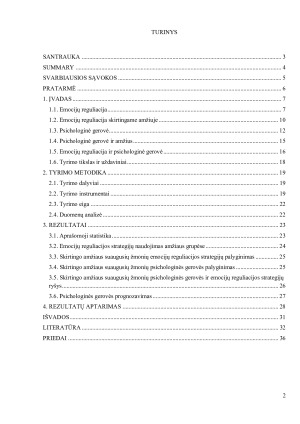 Skirtingo amžiaus suaugusiųjų emocijų reguliavimas ir psichologinė gerovė. Paveikslėlis 2