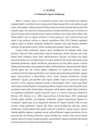 Probleminio valgymo elgesio, streso įveikos bei interneto naudojimo sąsajos. Paveikslėlis 7