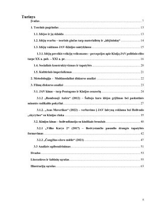 TAPATYBIŲ KONSTRAVIMAS DIDŽIAJAME EKRANE – JUNGTINIŲ AMERIKOS VALSTIJŲ IR KINIJOS LIAUDIES RESPUBLIKOS KULTŪRINIO IMPERIALIZMO AKISTATA ŠIŲ ŠALIŲ KINE. Paveikslėlis 5