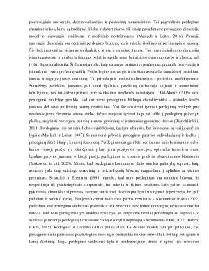 Profesinio perdegimo patyrimas - praktikuojančių psichoterapeutų perspektyva. Paveikslėlis 8