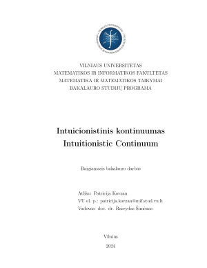 Intuicionistinis kontinuumas. Paveikslėlis 1