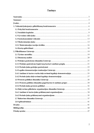 Skirtingų Lietuvos gyventojų kartų pilietinio aktyvumo analizė. Paveikslėlis 2