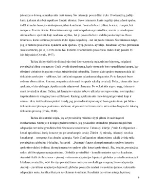 Fono įtaka povaizdžių suvokimui. Paveikslėlis 9