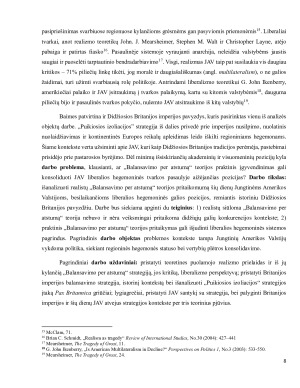 „BALANSAVIMO PER ATSTUMĄ“ TEORIJOS PRAKTINIO ĮGYVENDINIMO (NE)SĖKMĖ BRITANIJOS IMPERIJOS XIX a. IR MODERNIOS JAV ATVEJAI. Paveikslėlis 8