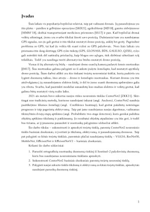 Ortografinių nuotraukų detalus lyginimas. Paveikslėlis 5