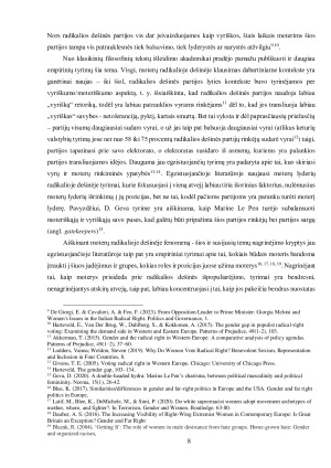 MOTERŲ LYDERIŲ FENOMENAS RADIKALIOS DEŠINĖS PARTIJOSE - ITALIJOS ATVEJIS. Paveikslėlis 8