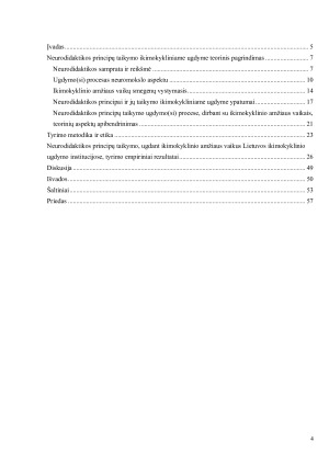 Neurodidaktikos principų taikymas ugdymo(si) procese, dirbant su ikimokyklinio amžiaus vaikais. Paveikslėlis 4