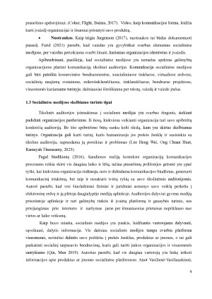 ORGANIZACIJŲ KOMUNIKACIJOS SOCIALINĖSE MEDIJOSE FORMŲ POVEIKIS TIKSLINEI AUDITORIJAI. Paveikslėlis 9