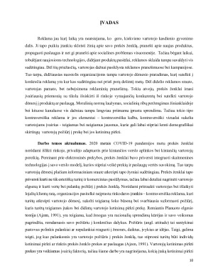 KONTRAVERSIŠKOS REKLAMOS ELEMENTŲ POVEIKIS KETINIMUI PIRKTI PREKES SKIRTINGŲ VARTOTOJŲ TARPE. Paveikslėlis 10