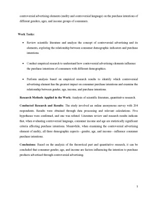 KONTRAVERSIŠKOS REKLAMOS ELEMENTŲ POVEIKIS KETINIMUI PIRKTI PREKES SKIRTINGŲ VARTOTOJŲ TARPE. Paveikslėlis 5