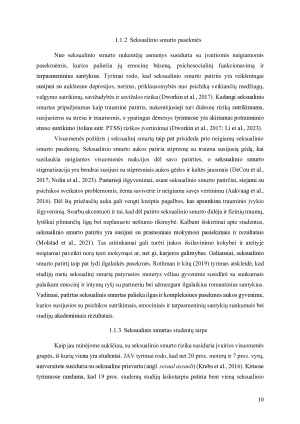 Studentų pritarimo seksualinio smurto mitams, seksualinio smurto patyrimo ir psichopatiškumo sąsajos. Paveikslėlis 10