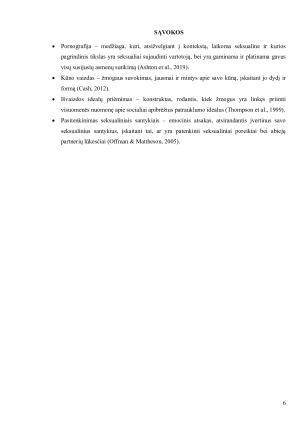 Pornografijos žiūrėjimo ryšys su kūno vaizdu, išvaizdos idealų priėmimu bei pasitenkinimu seksualiniais santykiais. Paveikslėlis 6