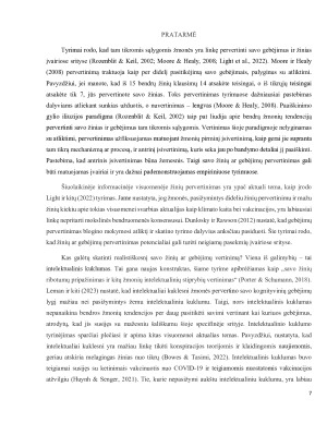 Jaunų suaugusiųjų supratimo, kad pervertino savo žinias, poveikis jų intelektualiniam kuklumui. Paveikslėlis 7