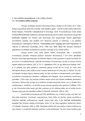 Nežodinės kalbos ir lyčių vaidmenų raiškos įtaka sprendimų priėmime - Lietuvos politikų analizė. Paveikslėlis 8