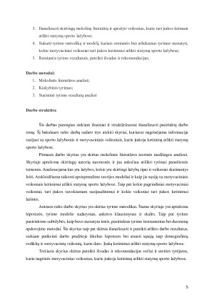 MOTYVACINIŲ VEIKSNIŲ ĮTAKA KETINIMUI ATLIKTI STATYMĄ SPORTO LAŽYBOSE. Paveikslėlis 5