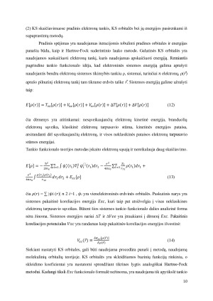 KVANTINĖS CHEMIJOS PAKETO QCHEM NAŠUMO ANALIZĖ KAROTENOIDŲ SUGERTIES SPEKTRŲ SKAIČIAVIMAMS. Paveikslėlis 10