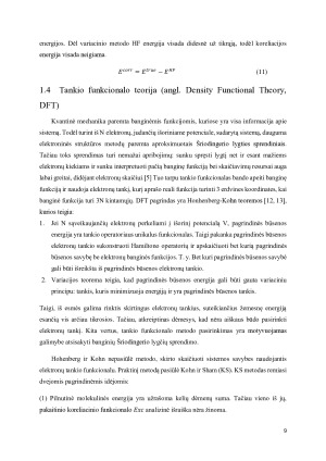 KVANTINĖS CHEMIJOS PAKETO QCHEM NAŠUMO ANALIZĖ KAROTENOIDŲ SUGERTIES SPEKTRŲ SKAIČIAVIMAMS. Paveikslėlis 9