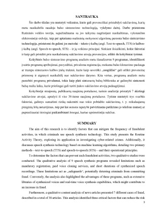 Dirbtinis intelektas kaip įrankis sukčiavimui balso sintezavimo atvejis. Paveikslėlis 3