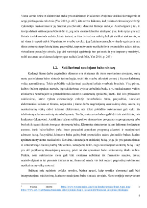 Dirbtinis intelektas kaip įrankis sukčiavimui balso sintezavimo atvejis. Paveikslėlis 9