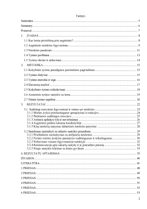 Jaunųjų suaugusiųjų naminio gyvūno netekties patyrimas. Paveikslėlis 2