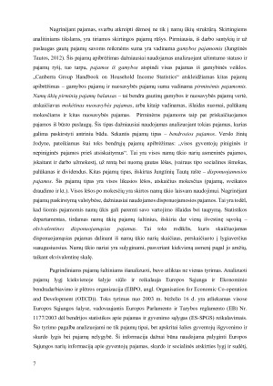LIETUVOS GYVENTOJŲ PAJAMŲ ŠALTINIŲ STRUKTŪRA IR JOS POKYČIŲ ANALIZĖ 2002-2022 M.. Paveikslėlis 7