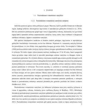 Jaunų suaugusiųjų prieraišumo dimensijų ir humoro stilių reikšmė pasitenkinimui romantiniais santykiais. Paveikslėlis 9