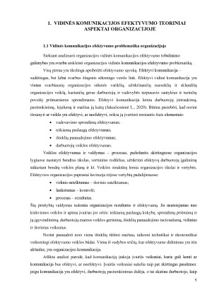 Vidinės komunikacijos tobulinimo sprendimai UAB Ad Limina įmonėje. Paveikslėlis 5