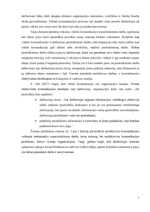 Vidinės komunikacijos tobulinimo sprendimai UAB Ad Limina įmonėje. Paveikslėlis 7