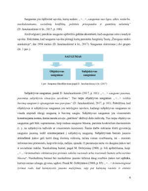 Gyventojų saugumo jausmo ir jaunuolių delinkventinio elgesio sąsajos - Naujosios Vilnios atvejis. Paveikslėlis 8