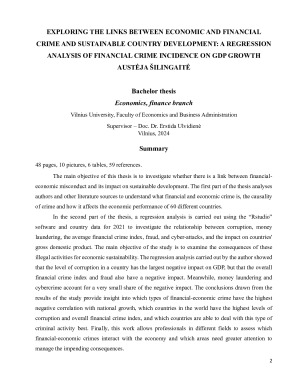 EKONOMINIŲ IR FINANSINIŲ NUSIKALTIMŲ IR TVARAUS ŠALIES VYSTYMOSI SĄSAJŲ TYRIMAS - FINANSINIŲ NUSIKALTIMŲ PAPLITIMO IR BVP AUGIMO REGRESINĖ ANALIZĖ. Paveikslėlis 2