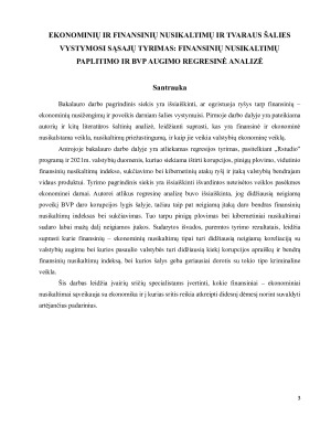 EKONOMINIŲ IR FINANSINIŲ NUSIKALTIMŲ IR TVARAUS ŠALIES VYSTYMOSI SĄSAJŲ TYRIMAS - FINANSINIŲ NUSIKALTIMŲ PAPLITIMO IR BVP AUGIMO REGRESINĖ ANALIZĖ. Paveikslėlis 3