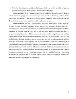 EKONOMINIŲ IR FINANSINIŲ NUSIKALTIMŲ IR TVARAUS ŠALIES VYSTYMOSI SĄSAJŲ TYRIMAS - FINANSINIŲ NUSIKALTIMŲ PAPLITIMO IR BVP AUGIMO REGRESINĖ ANALIZĖ. Paveikslėlis 6