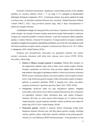 TVARIOS ŽALIOSIOS EKONOMIKOS FINANSAVIMAS. Paveikslėlis 9