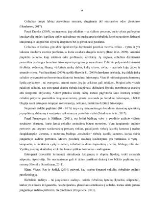 KŪNO APIMTIS KOREGUOJANČIŲ ĮVYNIOJIMŲ POVEIKIS CELIULITUI. Paveikslėlis 9