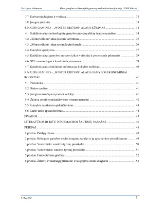ALAUS GAMYBOS TECHNOLOGINIŲ PROCESŲ MODERNIZAVIMAS ĮMONĖJE UAB „MAISTAS“. Paveikslėlis 3