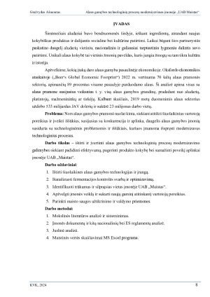 ALAUS GAMYBOS TECHNOLOGINIŲ PROCESŲ MODERNIZAVIMAS ĮMONĖJE UAB „MAISTAS“. Paveikslėlis 8