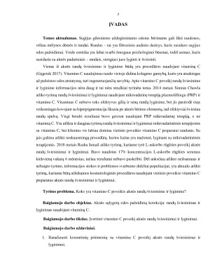 Aknės sąlygotų odos pažeidimų korekcija - randų šviesinimas ir lyginimas naudojant vitaminą C. Paveikslėlis 7