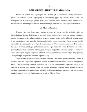 PAŽASTŲ SRITIES PLAUKUOTUMO ŠALINIMAS APARATINĖMIS PROCEDŪROMIS. Paveikslėlis 9