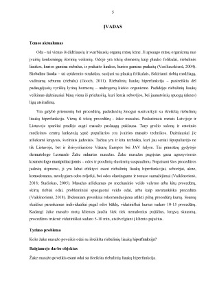 ŽAKE MASAŽO POVEIKIS ODAI SU IŠREIKŠTA RIEBALINIŲ LIAUKŲ HIPERFUNKCIJA. Paveikslėlis 5