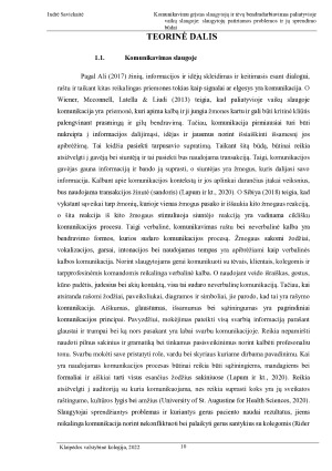 KOMUNIKAVIMU GRĮSTAS SLAUGYTOJŲ IR TĖVŲ BENDRADARBIAVIMAS PALIATYVIOJE VAIKŲ SLAUGOJE - SLAUGYTOJŲ PATIRIAMOS PROBLEMOS IR JŲ SPRENDIMO. Paveikslėlis 10