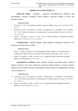 KOMUNIKAVIMU GRĮSTAS SLAUGYTOJŲ IR TĖVŲ BENDRADARBIAVIMAS PALIATYVIOJE VAIKŲ SLAUGOJE - SLAUGYTOJŲ PATIRIAMOS PROBLEMOS IR JŲ SPRENDIMO. Paveikslėlis 5