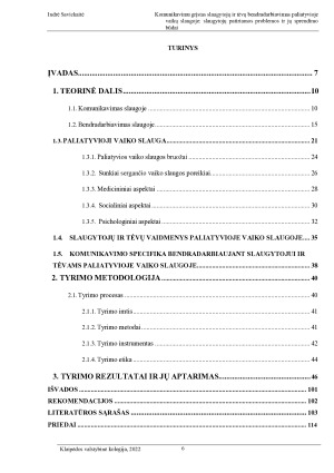 KOMUNIKAVIMU GRĮSTAS SLAUGYTOJŲ IR TĖVŲ BENDRADARBIAVIMAS PALIATYVIOJE VAIKŲ SLAUGOJE - SLAUGYTOJŲ PATIRIAMOS PROBLEMOS IR JŲ SPRENDIMO. Paveikslėlis 6