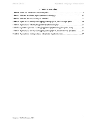 PAGIMDŽIUSIŲ MOTERŲ SLAUGOS POREIKIAI NAMUOSE. Paveikslėlis 4