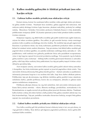 ChatGPT ir Mistral AI panaudojimo palyginimas klausimų generavimui iš pateikto teksto. Paveikslėlis 10