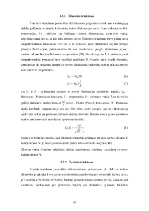 ULTRAVIOLETINĖS SRITIES ŠVIESOS DIODŲ ŽEMADAŽNIO TRIUKŠMO TYRIMAS. Paveikslėlis 10
