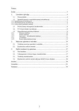 ULTRAVIOLETINĖS SRITIES ŠVIESOS DIODŲ ŽEMADAŽNIO TRIUKŠMO TYRIMAS. Paveikslėlis 2