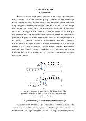 ULTRAVIOLETINĖS SRITIES ŠVIESOS DIODŲ ŽEMADAŽNIO TRIUKŠMO TYRIMAS. Paveikslėlis 4