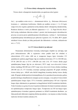 ULTRAVIOLETINĖS SRITIES ŠVIESOS DIODŲ ŽEMADAŽNIO TRIUKŠMO TYRIMAS. Paveikslėlis 8