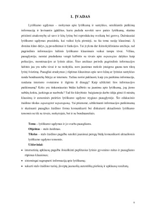 STALO ŽAIDIMAS TABU BE TABU PAAUGLIŲ LYTIŠKUMO UGDYMO TEMA. Paveikslėlis 6