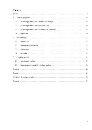 SOCIALINIŲ IR EKONOMINIŲ VEIKSNIŲ ĮTAKA POLITINIAM PASITIKĖJIMUI - DAUGIAPAKOPĖ VIDURIO IR RYTŲ EUROPOS VALSTYBIŲ ANALIZĖ. Paveikslėlis 5